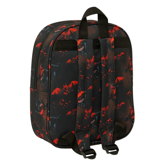 Σχολική Τσάντα Batman Μαύρο 22 x 27 x 10 cm 3D