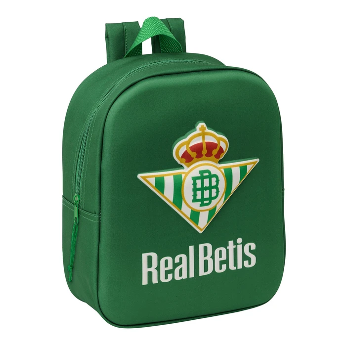 Σχολική Τσάντα Real Betis Balompi? Πράσινο 22 x 27 x 10 cm 3D