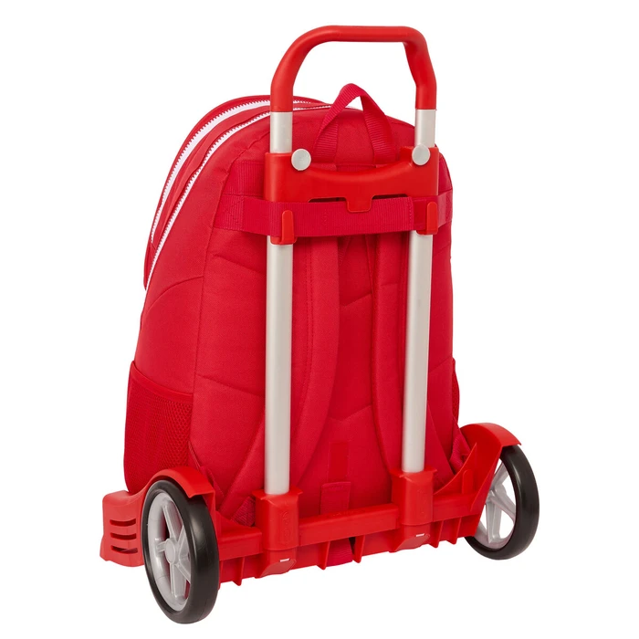 Σχολική Τσάντα με Ρόδες Sevilla F?tbol Club Κόκκινο 32 x 44 x 16 cm