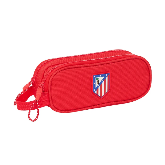 Διπλή Κασετίνα Atletico Madrid Κόκκινο 21 x 8 x 6 cm