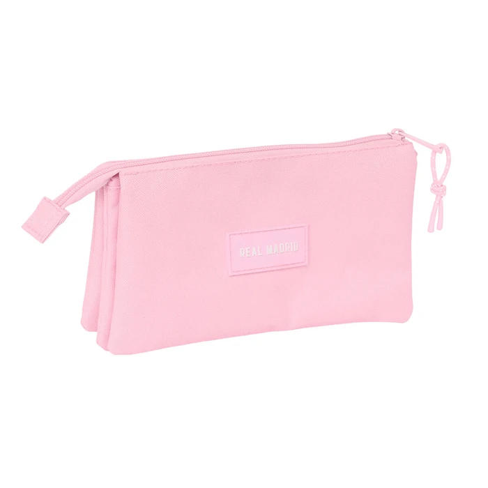 Τριπλή Κασετίνα Real Madrid C.F. Ροζ 22 x 12 x 3 cm