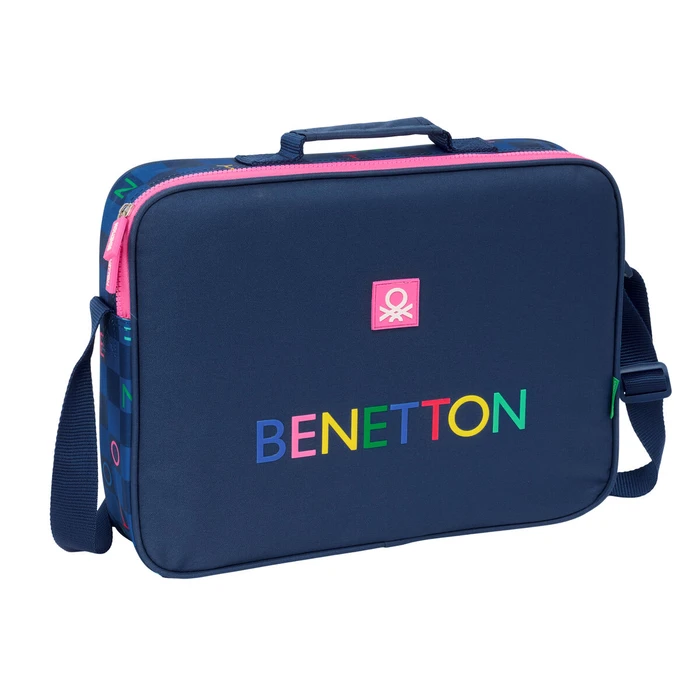 Παιδική Τσάντα Benetton Damero Ναυτικό Μπλε 38 x 28 x 6 cm