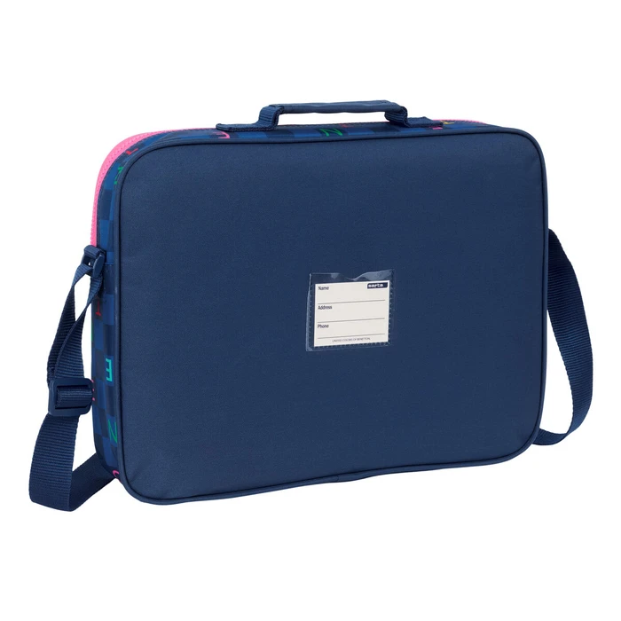 Παιδική Τσάντα Benetton Damero Ναυτικό Μπλε 38 x 28 x 6 cm