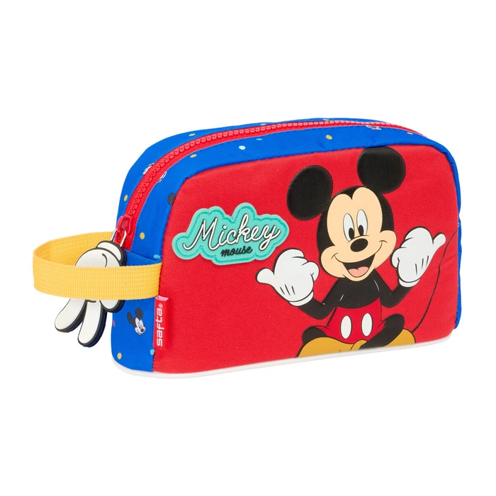 θερμική Θήκη Μεταφοράς Σνακ Mickey Mouse Clubhouse Good day Μπλε 21,5 x 12 x 6,5 cm