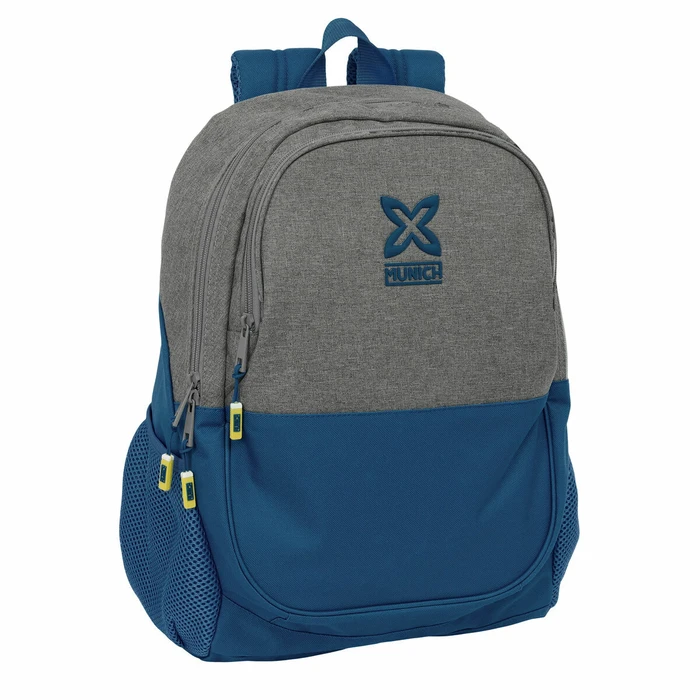 Σακίδιο Πλάτης Munich Street Μπλε Γκρι 32 x 44 x 16 cm