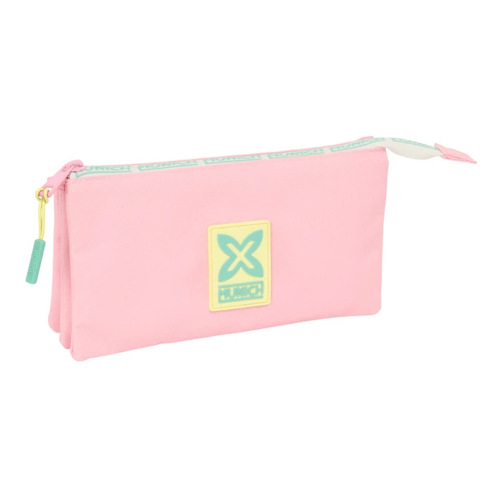 Κασετίνα Munich Candy Ροζ 22 x 12 x 3 cm