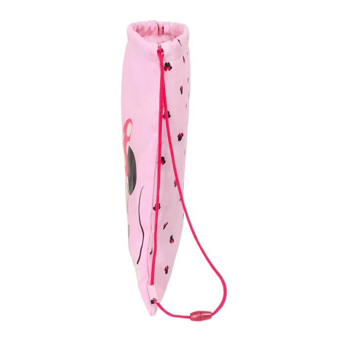 Παιδική Τσάντα με Σχοινιά Minnie Mouse Naive Ροζ 26 x 34 x 1 cm