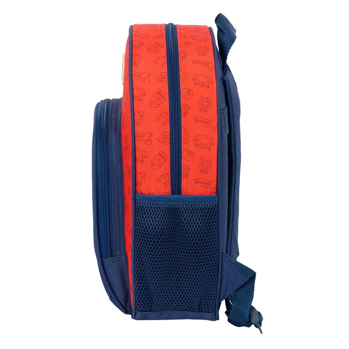 Σχολική Τσάντα Super Mario Trick Κόκκινο Σκούρο μπλε 28 x 34 x 10 cm