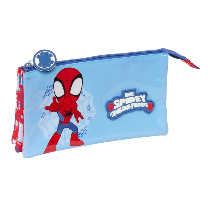 Κασετίνα Spider-Man Rescue Μπλε Κόκκινο 22 x 12 x 3 cm