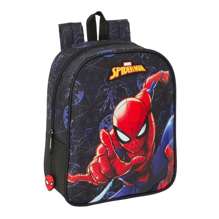 Σχολική Τσάντα Spider-Man Attack Μαύρο 22 x 27 x 10 cm