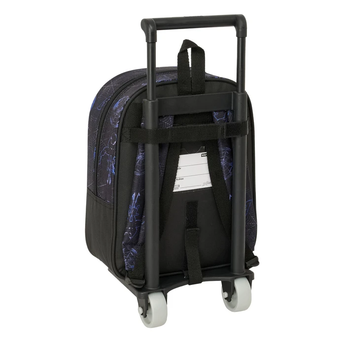 Σχολική Τσάντα με Ρόδες Spider-Man Attack Μαύρο 22 x 27 x 10 cm