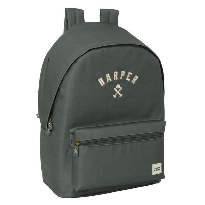 Σακίδιο Πλάτης Harper & Neyer +usb harper & neyer Γκρι 31 x 44 x 18 cm