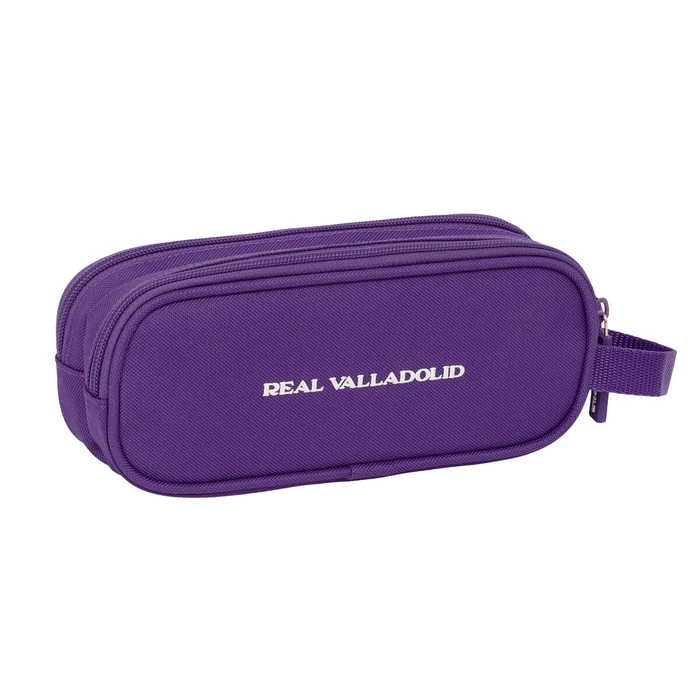 Κασετίνα Real Valladolid C.F. Λευκό Μωβ 21 x 8 x 6 cm