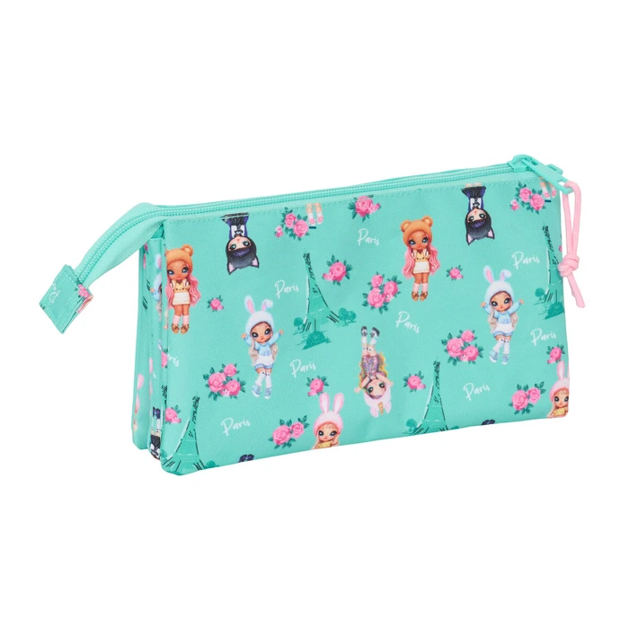 Κασετίνα Na!Na!Na! Surprise Bunny Ροζ Τυρκουάζ 22 x 12 x 3 cm