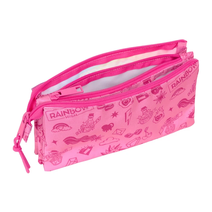 Κασετίνα Rainbow High Shine Πολύχρωμο 22 x 12 x 3 cm