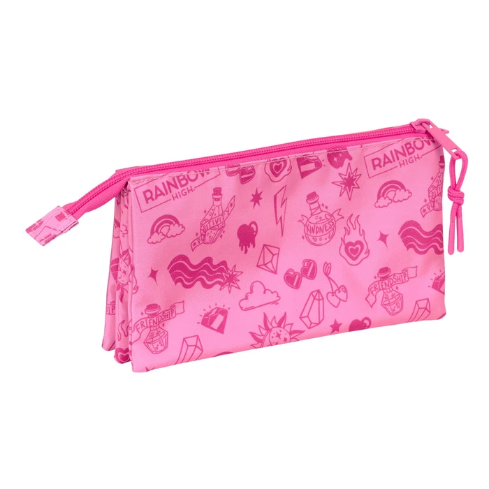 Κασετίνα Rainbow High Shine Πολύχρωμο 22 x 12 x 3 cm