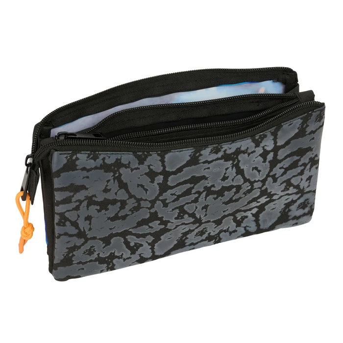 Κασετίνα Naruto Μαύρο 22 x 12 x 3 cm