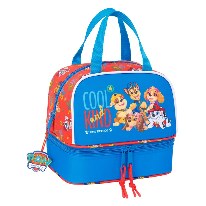 θερμική Θήκη Μεταφοράς Σνακ The Paw Patrol Cool Μπλε Κόκκινο 20 x 20 x 15 cm