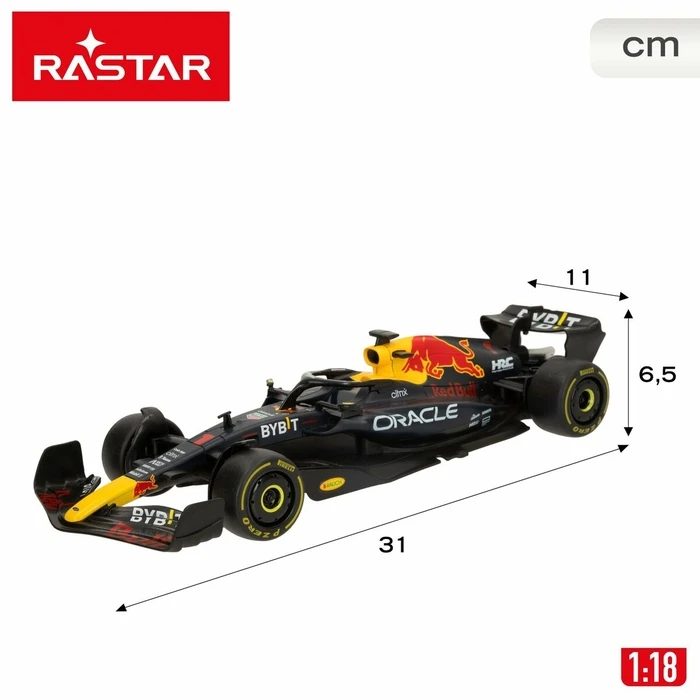 Tηλεκατευθυνόμενο Radio Control Red Bull Oracle RB Racing RB18 F1 1:18