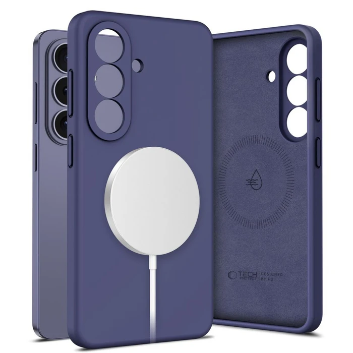 Tech-Protect Silicone MagSafe Samsung Galaxy S26 Cobalt Violet