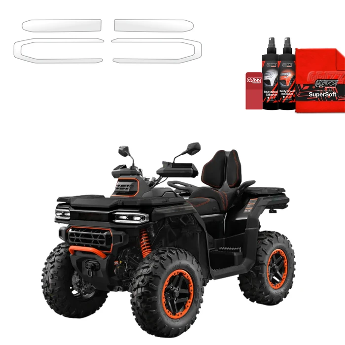 GrizzGlass BodyShield Protective Headlight Film CFMOTO Goes Terrox 1000 (2025-2026)