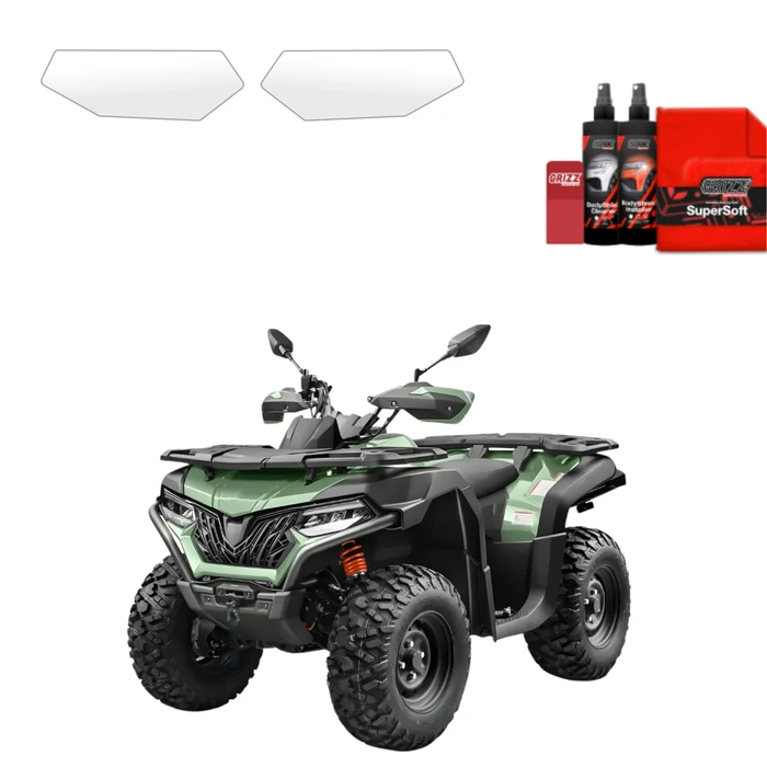 GrizzGlass BodyShield Protective Headlight Film CFMOTO CFORCE 625 (2020-2026)