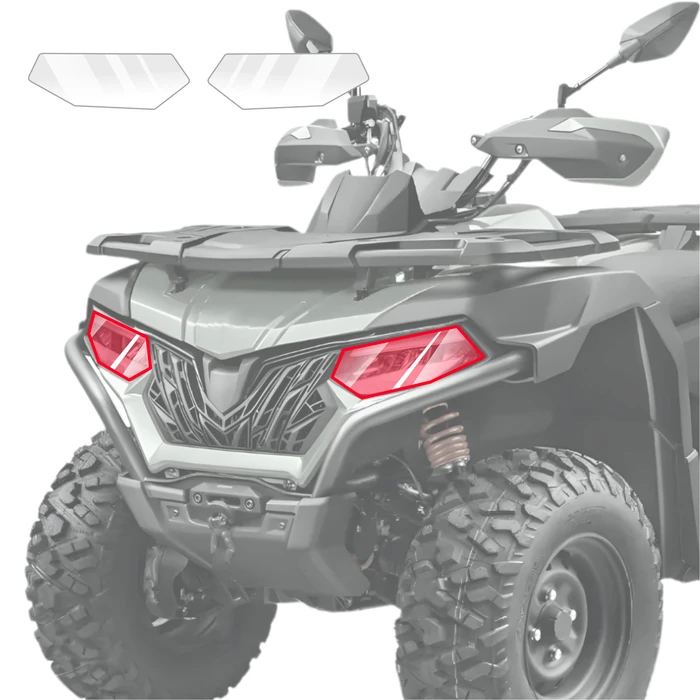 GrizzGlass BodyShield Protective Headlight Film CFMOTO CFORCE 625 (2020-2026)