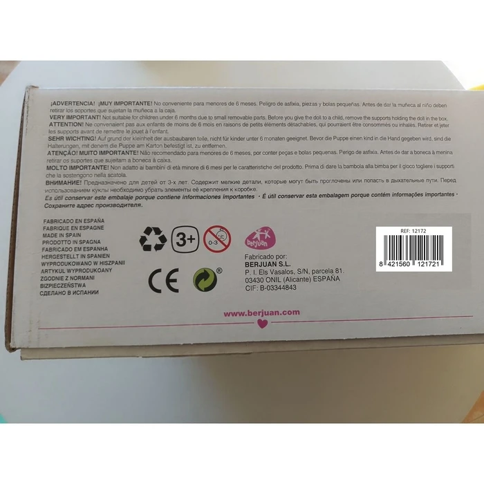 Κούκλα Berjuan 12172-24 45 cm