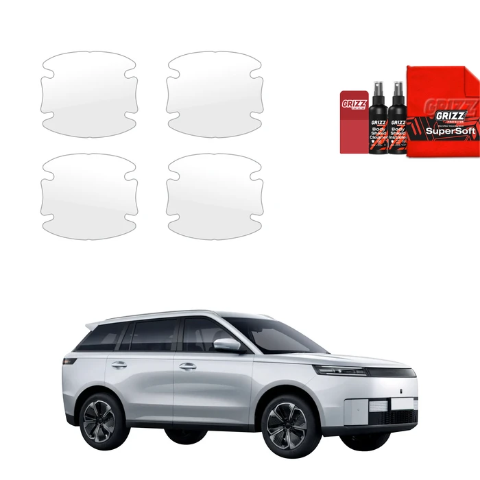 GrizzGlass BodyShield Protective Film For Door Handles Jaecoo E5 (2025-2026) [4in1]