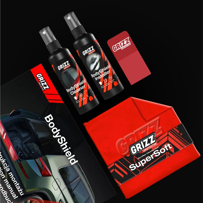 GrizzGlass BodyShield Door Sill Protection Film Jaecoo E5 (2025-2026) [4in1]
