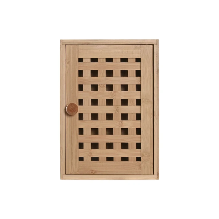 Home ESPRIT Ντουλάπα για κλειδιά Φυσικό 19 x 6 x 27 cm
