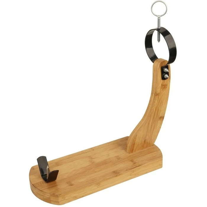 Supreme Βάση ζαμπόν 36080 Ξύλο Σίδερο Επιχρωμιωμένος χάλυβας