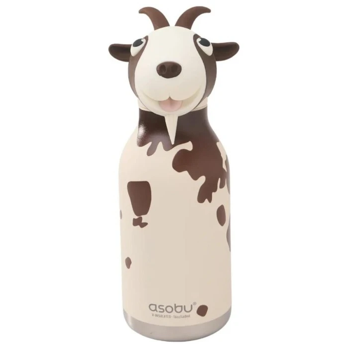 Asobu Bestie Koza θερμός/παγούρι παιδικό 460 ml με καλαμάκι