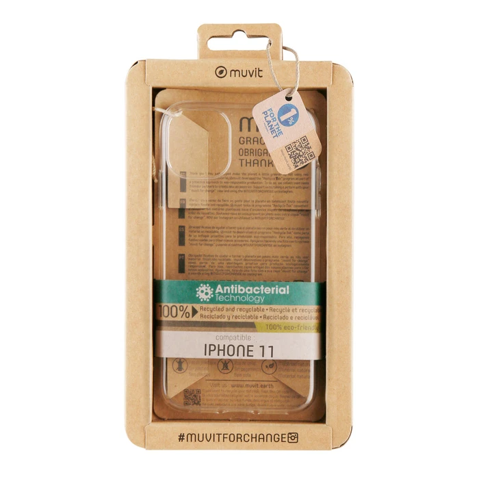 Κάλυμμα Κινητού Muvit for Change iPhone 11 Διαφανές iPhone 11
