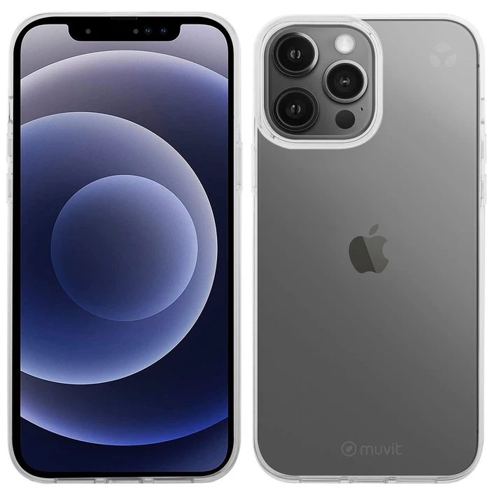 Κάλυμμα Κινητού Muvit for Change iPhone 13 Pro Max Μαύρο