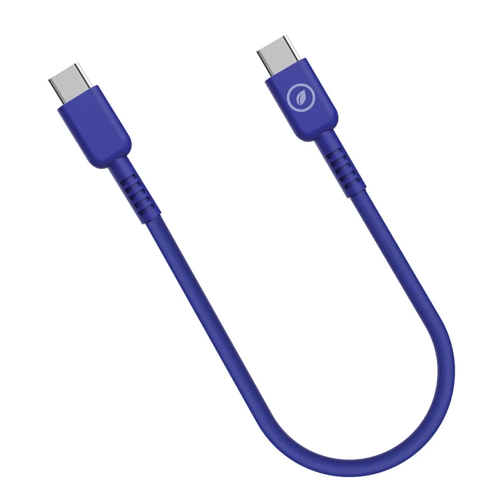 Καλώδιο USB-C σε USB-C Muvit for Change Μπλε 0,2 m
