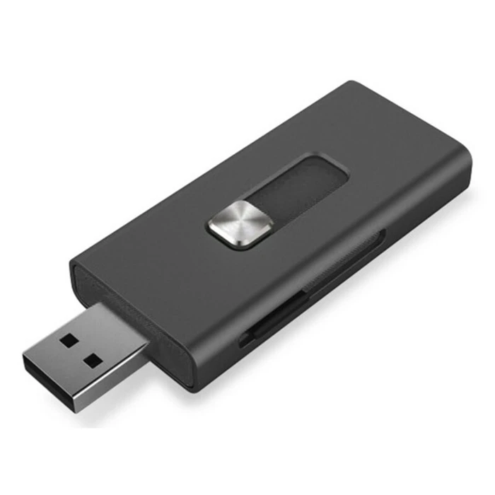 Card Reader KSIX Micro SD Μαύρο