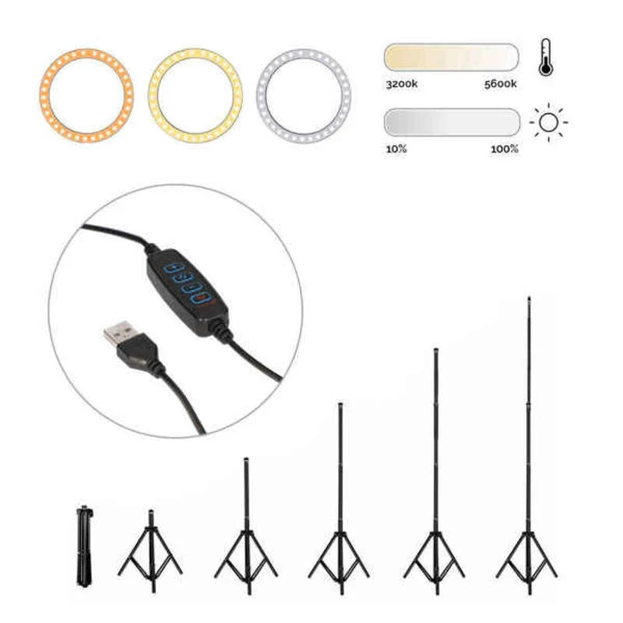 Ring Light για Selfie KSIX 10W