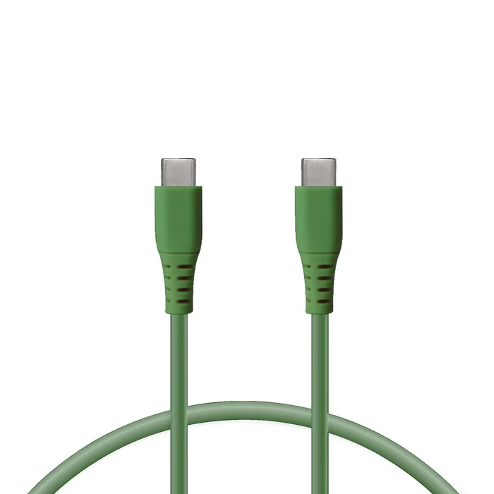 Καλώδιο Δεδομένων/Φόρτισης με USB KSIX(Green)