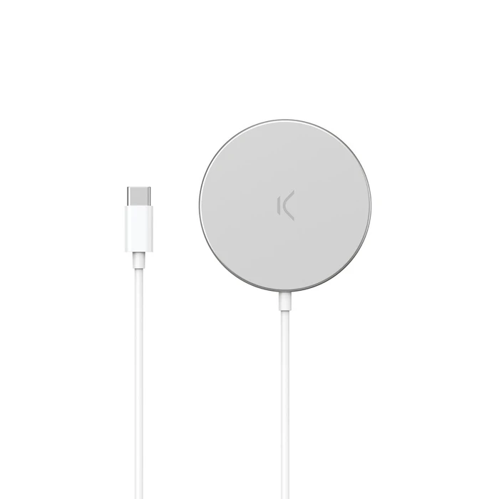 Ασύρματος Φορτιστής KSIX MagniBoost Λευκό