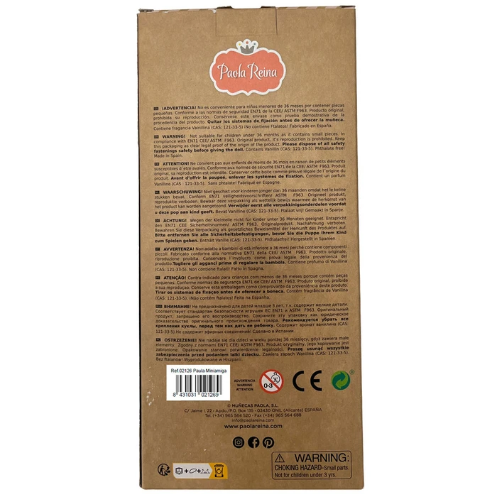 Κούκλα Paola Reina Paula 21 cm