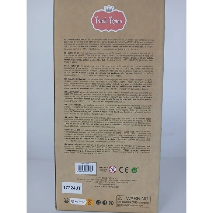 Κούκλα Μωρό Paola Reina Sonia 36 cm