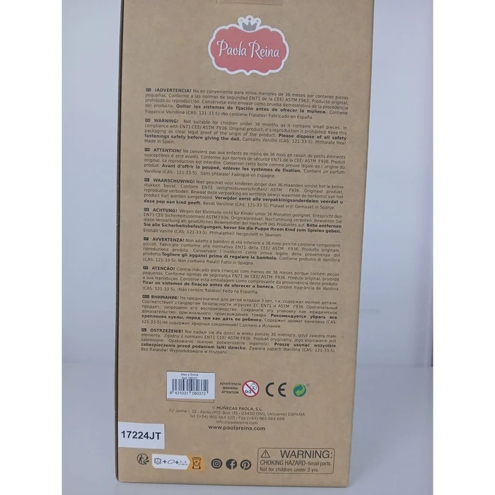 Κούκλα Μωρό Paola Reina Sonia 36 cm