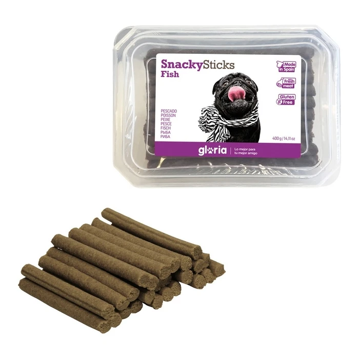 Σνακ για τον Σκύλο Gloria Snackys Sticks Ψάρια Μπάρες (800 g) (800 g)