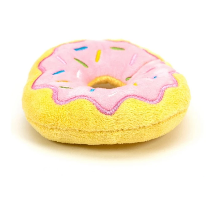 Cuddly toy for dogs Gloria Frosty Donut Ροζ πολυεστέρας Πόλη Πλαστικό χαλί Eva