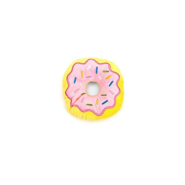 Cuddly toy for dogs Gloria Frosty Donut Ροζ πολυεστέρας Πόλη Πλαστικό χαλί Eva