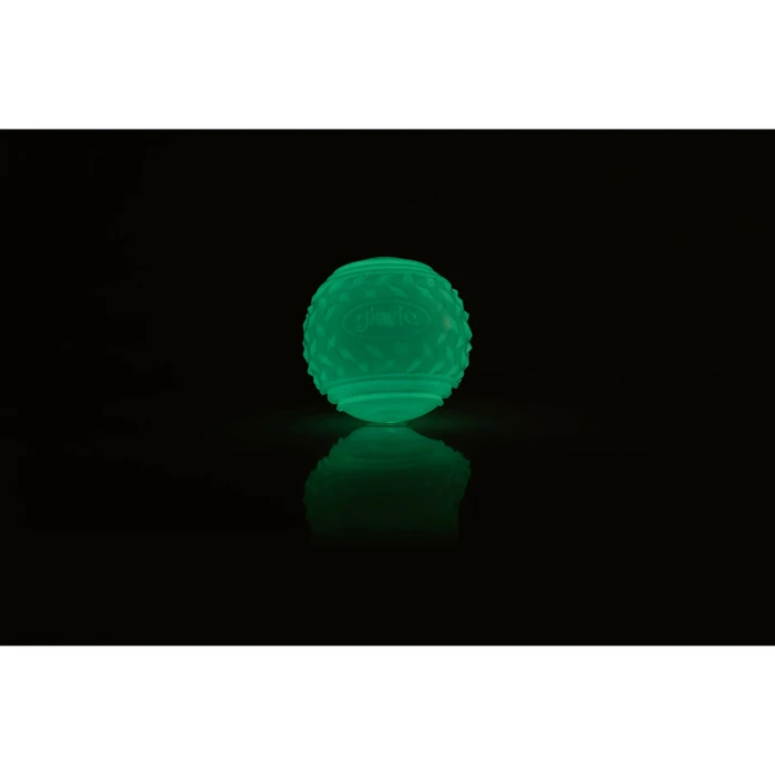 Μπάλα για τα Κατοικίδια ζώα Gloria PLAY AND RUN Κίτρινο TPR 6,35 cm