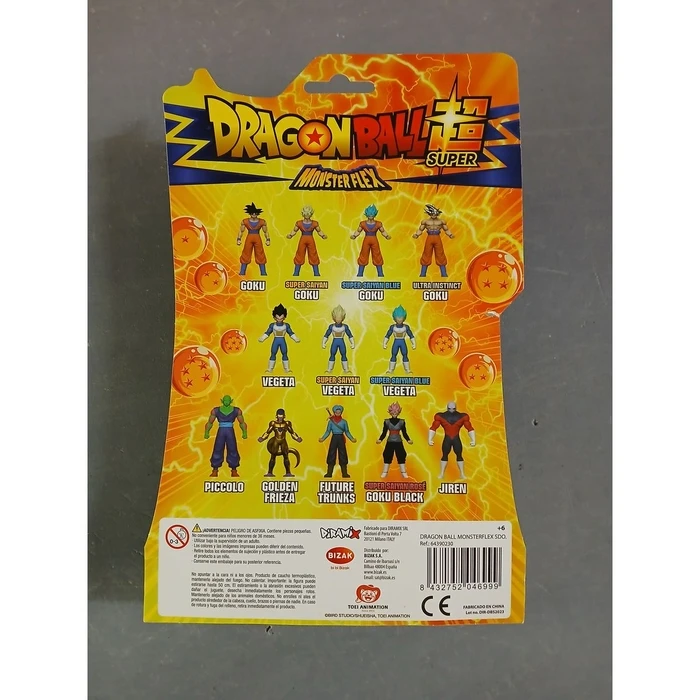 Φιγούρα Δράσης Dragon Ball Monsterflex 17 cm Ευέλικτο