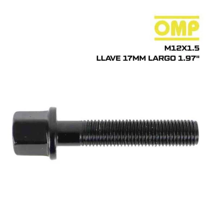 Κιτ βιδών OMP OMPS09641201 M12 x 1,50 Μαύρο