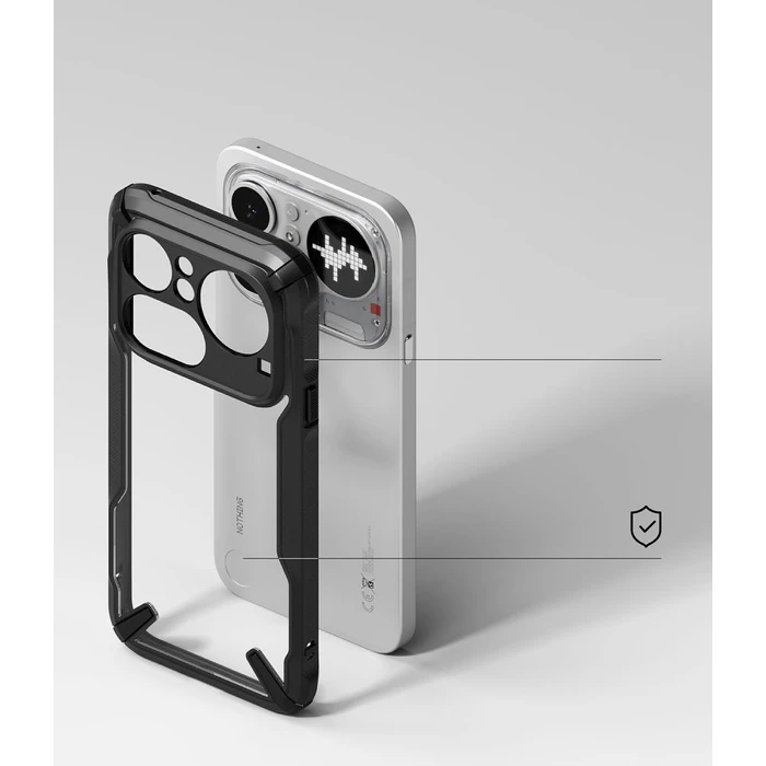 Ringke Fusion-X Nothing Phone (4a) Pro Black